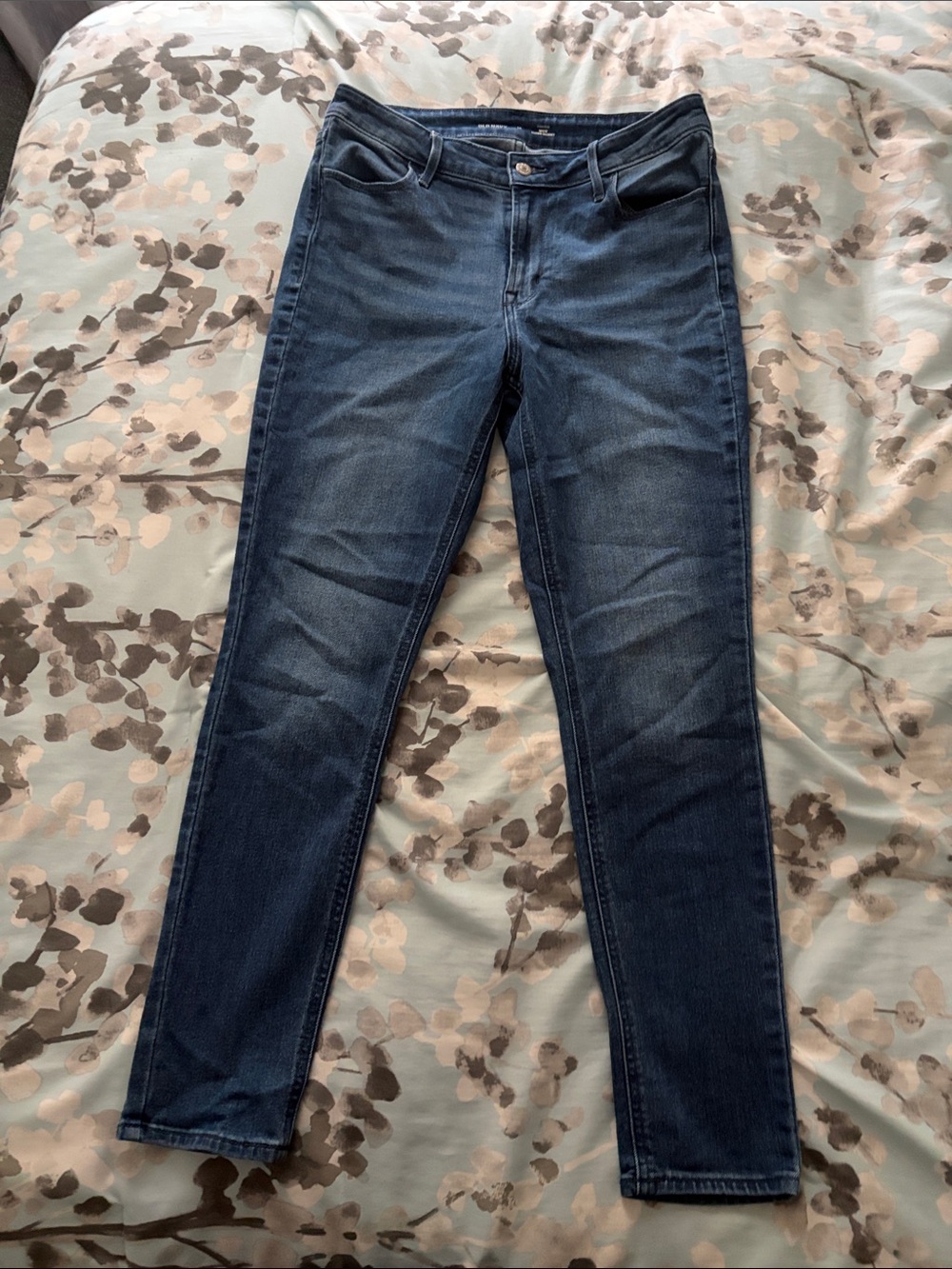 Old Navy Women's Dark Blue Skinny Jeans